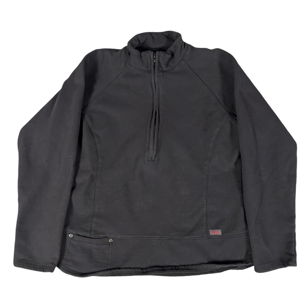 Woolrich Women’s Half Zip Black Pullover Sweater Outdoor Small